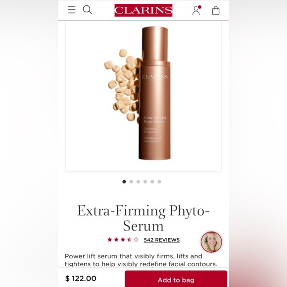 Clarins Extra-Firming Phyto-Serum 10ml - Picture 2 of 3